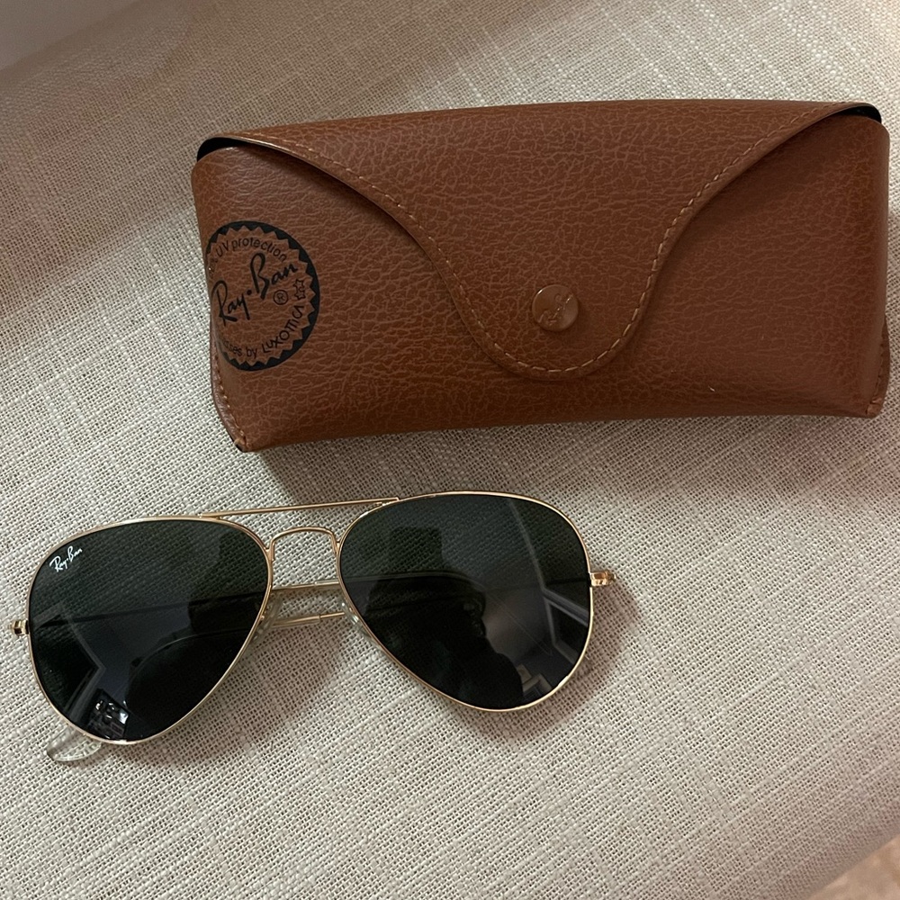 Ray-Ban Aviator Sunglasses 55”